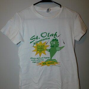 St Olaf Minnesota t shirt - Golden Girls - womens medium